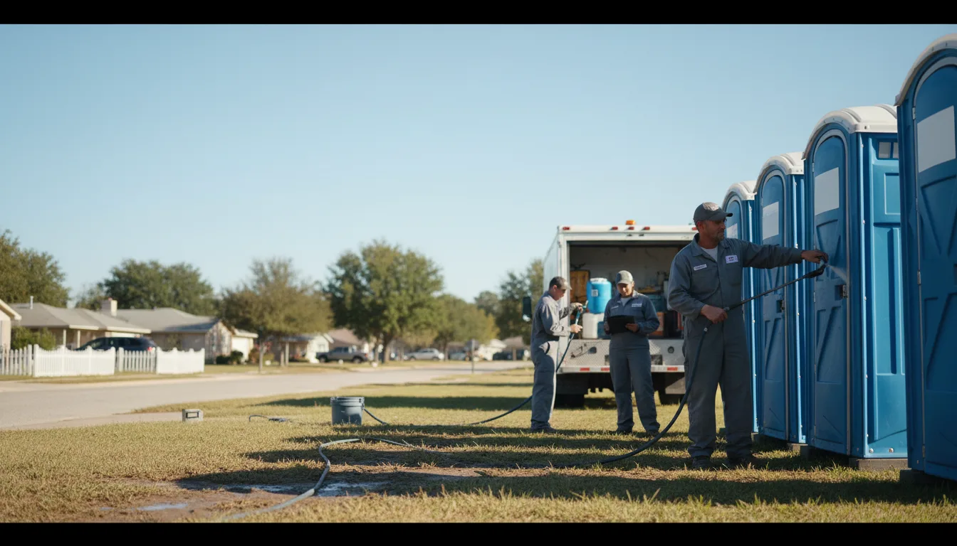Long-Term Portable Toilet Rental in Abbeville, GA near me